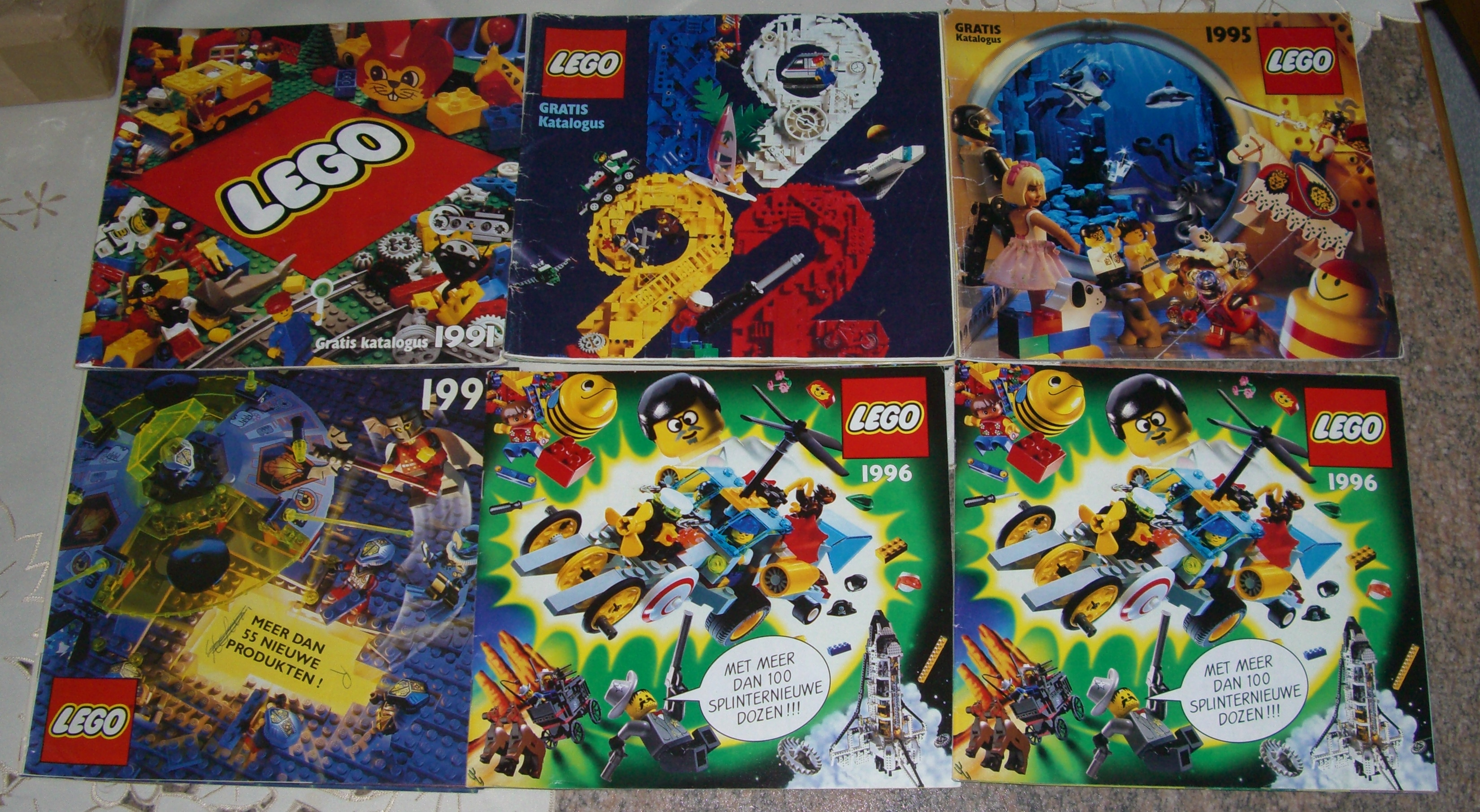 ongezond Nieuwheid wij 6 Lego katalogussen + poster Lego Technik – Boekenwurm