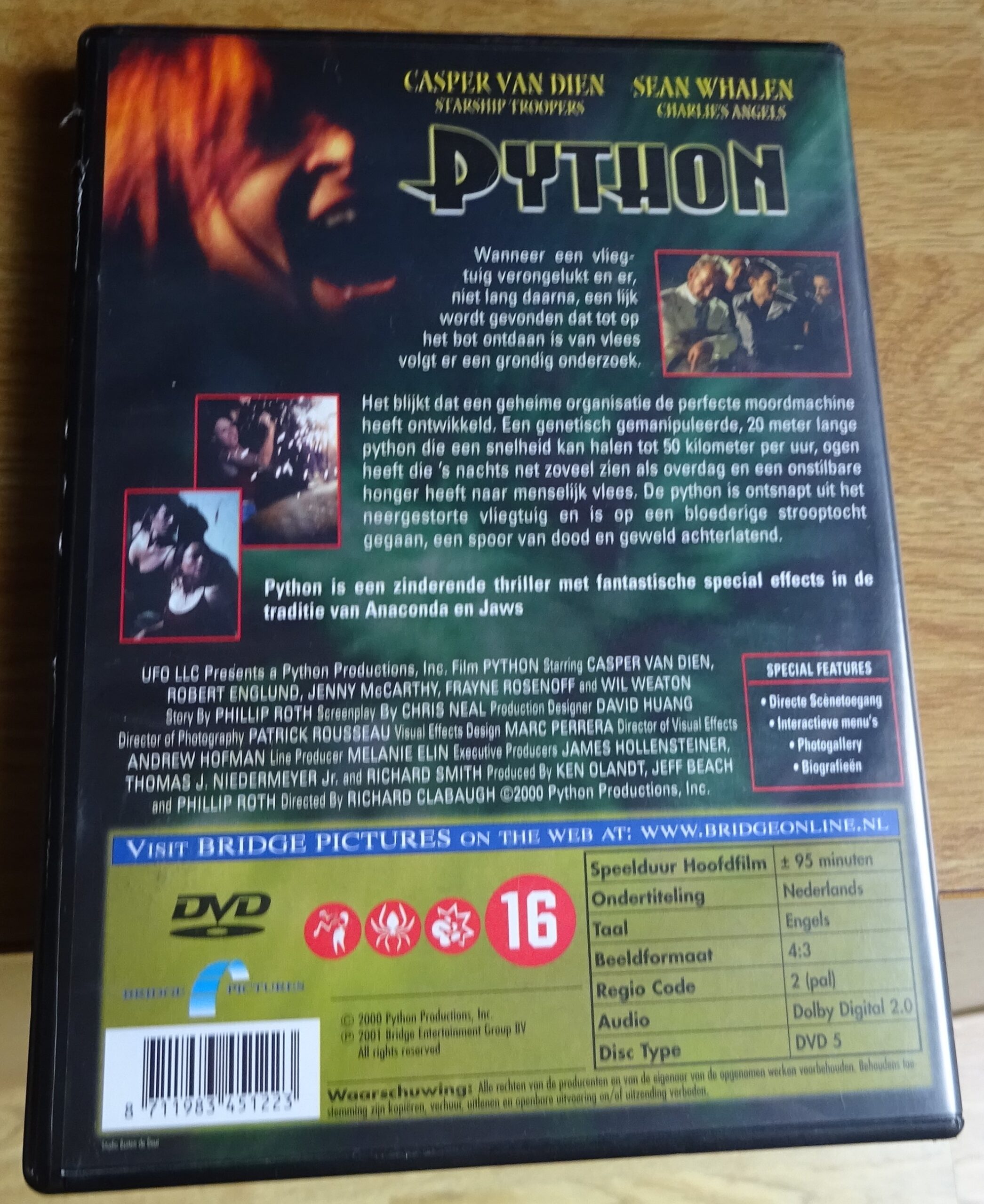 DVD – Python – Boekenwurm