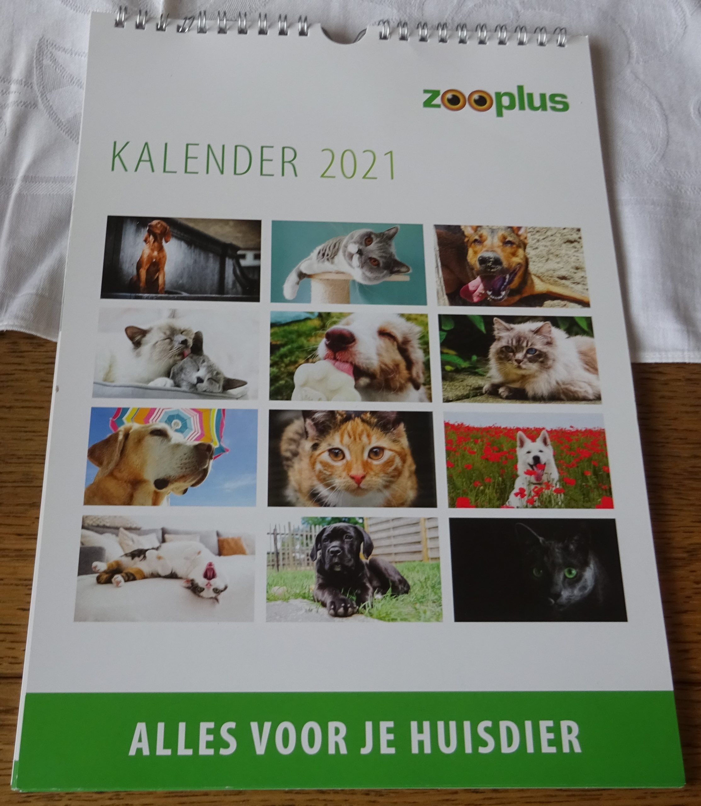 Kalender – ZooPlus 2021 – Boekenwurm