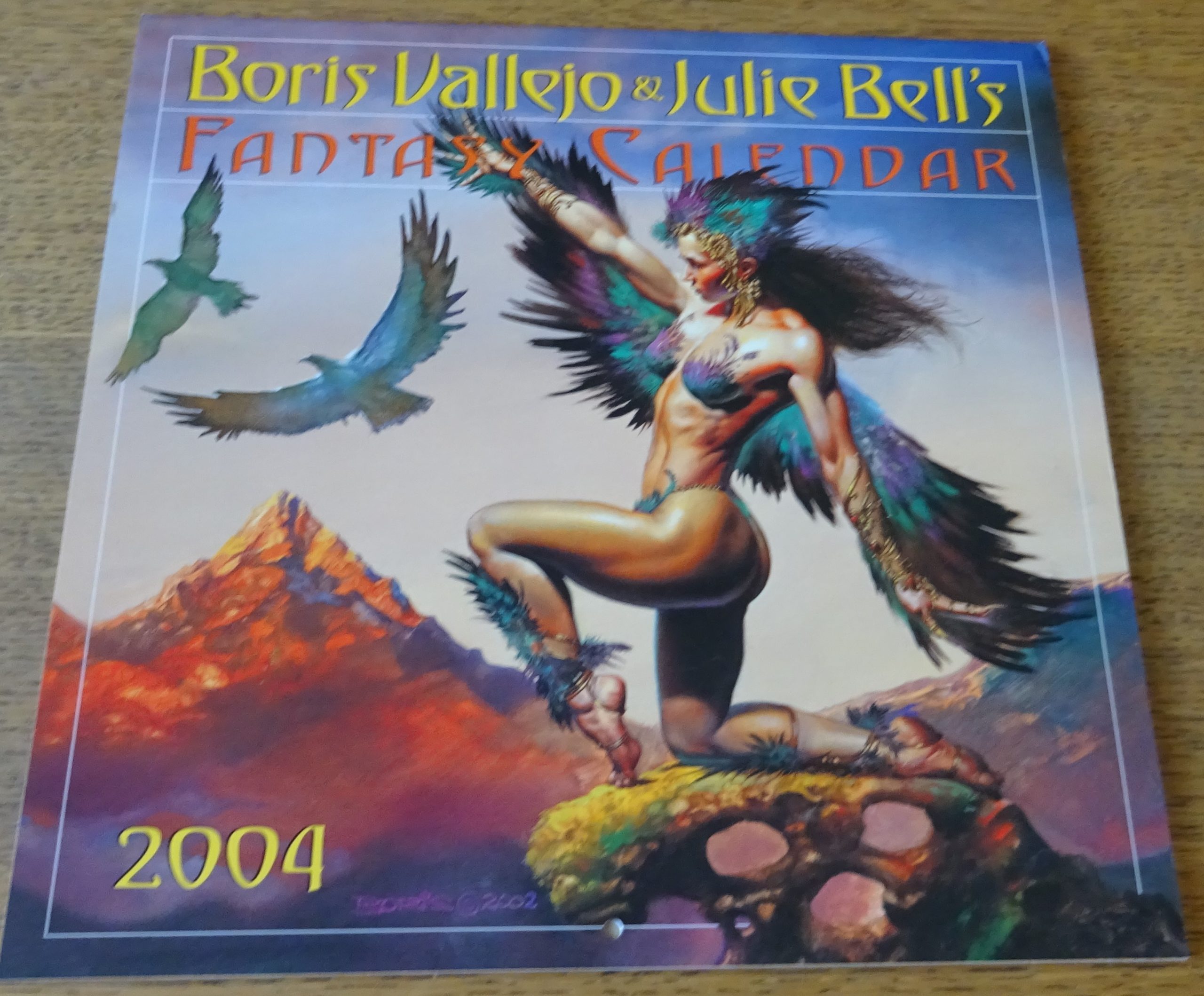 Kalender – Boris Vallejo & Julie Bell’s Fantasy Calendar – 2004